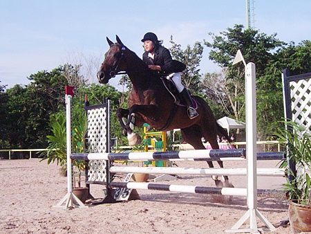 Top class show jumping at Horseshoe Point this weekend.